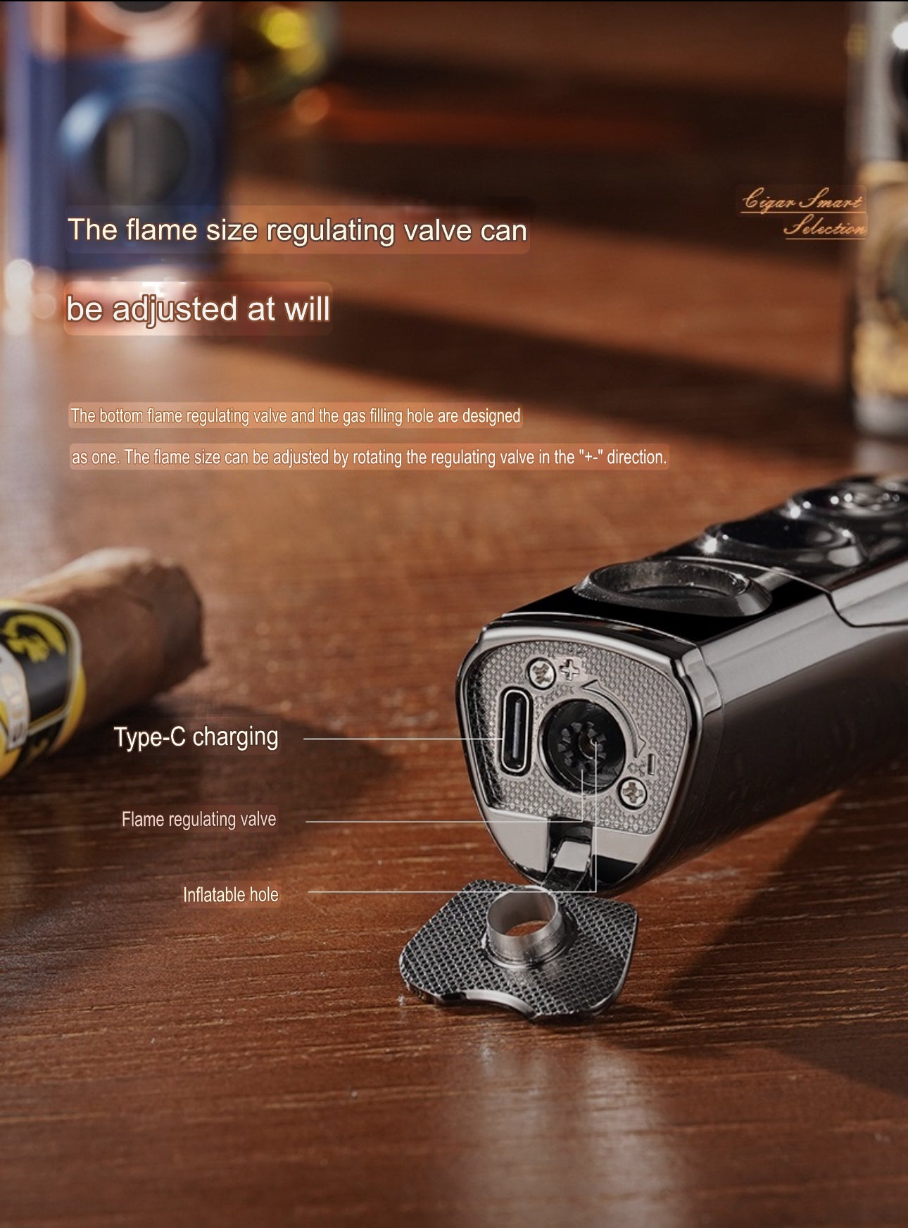 Three Flame Igniter with Smart Digital Display