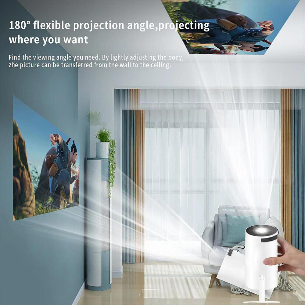 Smart 4K LED WiFi Home Theater Projector