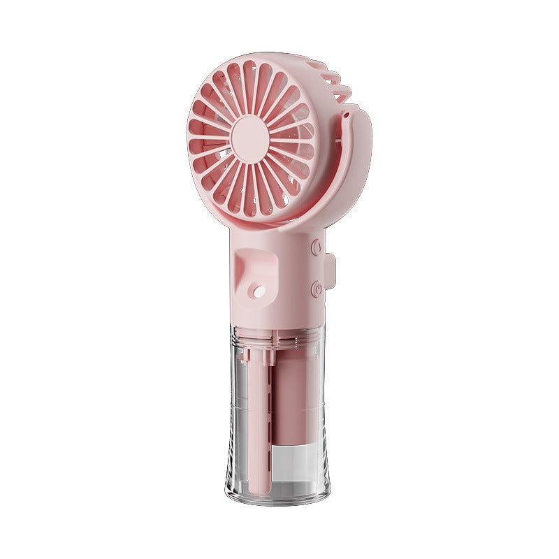 Portable Handheld 4-Speed Water Spray Fan