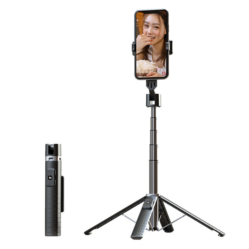 Double Fill Light Quadrupod Mobile Selfie Stick