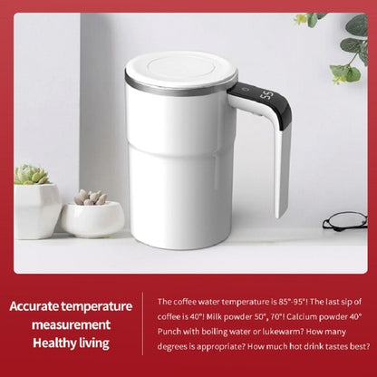Automatic Coffee LED Display Stirring Cup With Lid