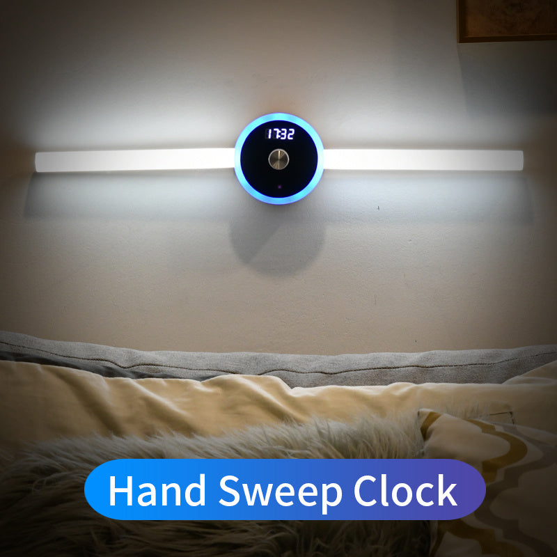 LED Smart Cabinet Body Sensor Clock Light