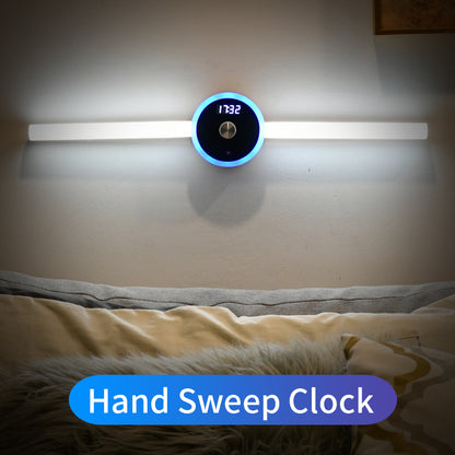 LED Smart Cabinet Body Sensor Clock Light