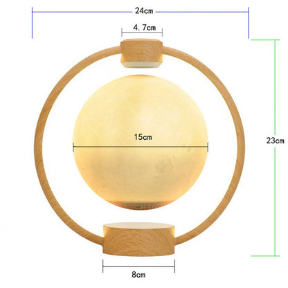 3D Stereo Diy Colorful Glare Bluetooth Moon Light