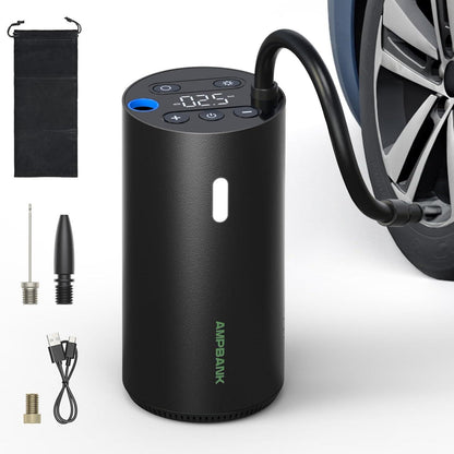 Portable Tire Air Inflator Pump With Pressure Gauge