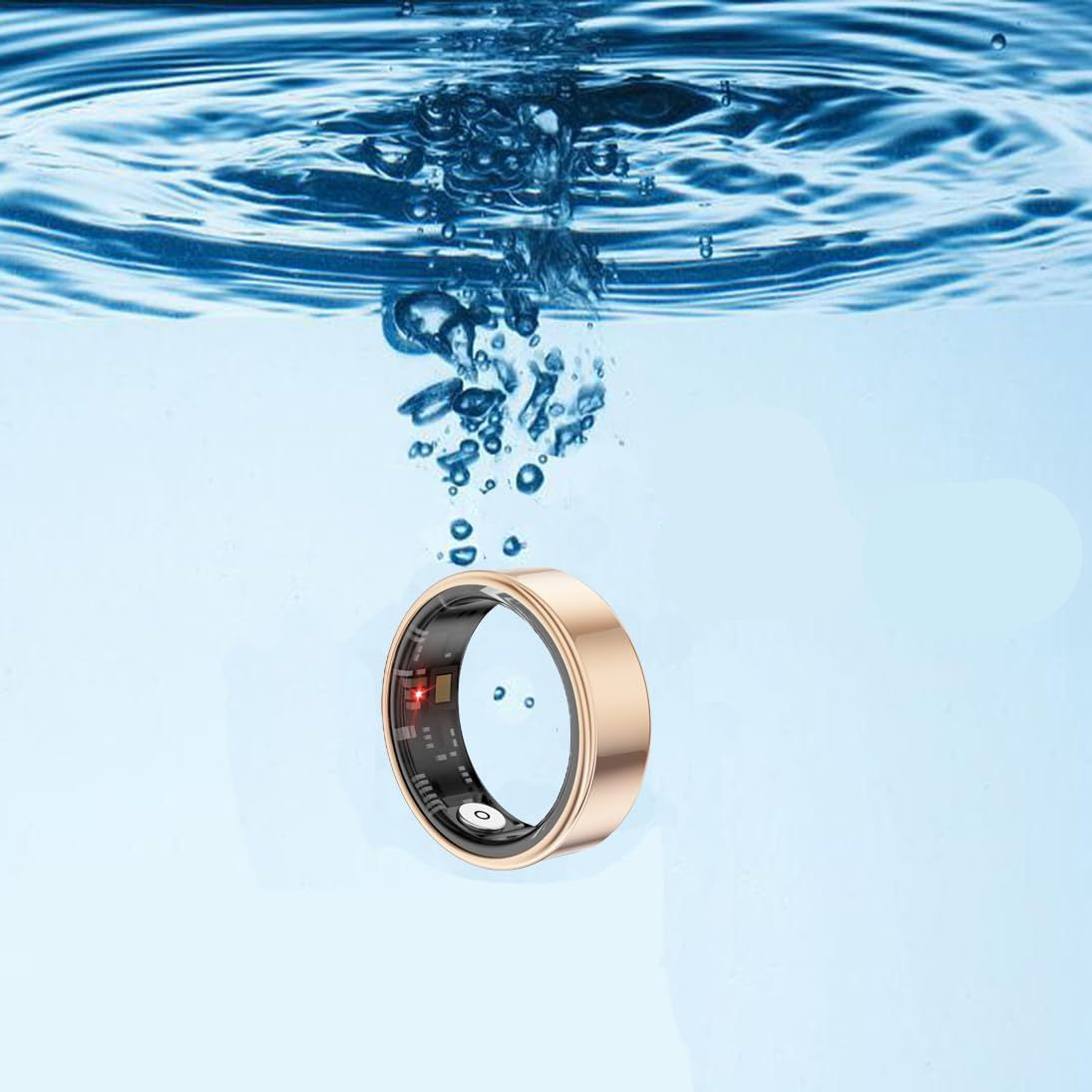 IP68 Waterproof Smart Fitness Health Tracker Ring