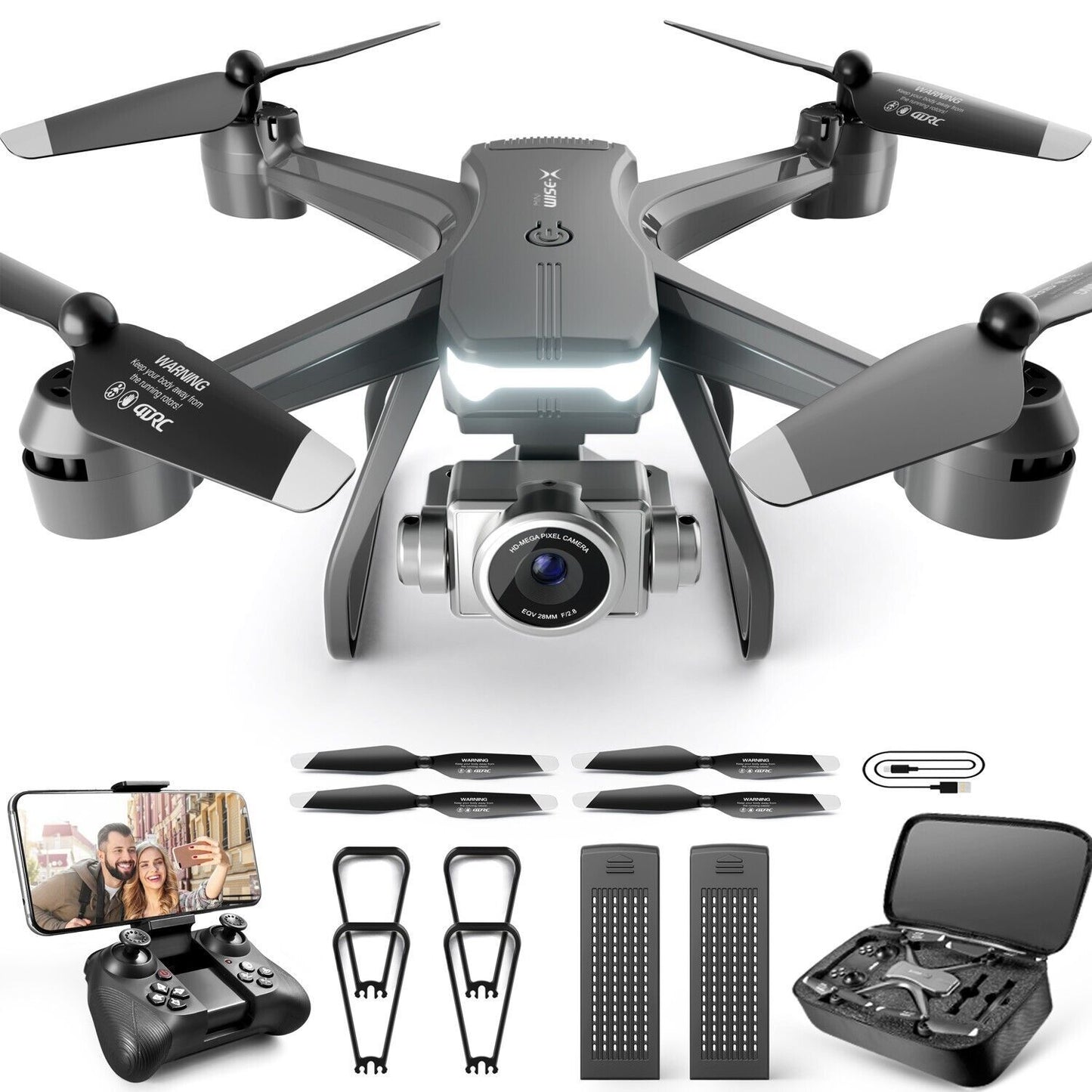 Professional 6K HD Dual Camera Quadcopter Drone
