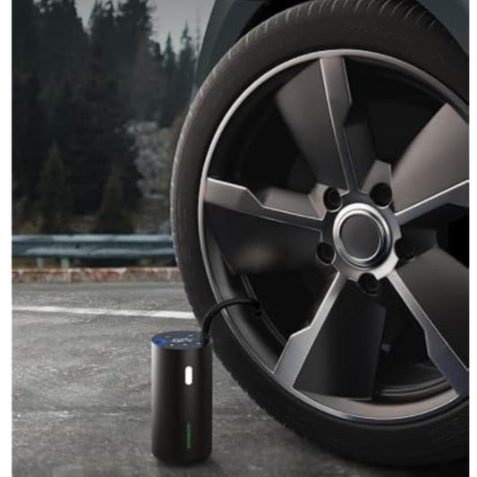 Portable Tire Air Inflator Pump With Pressure Gauge