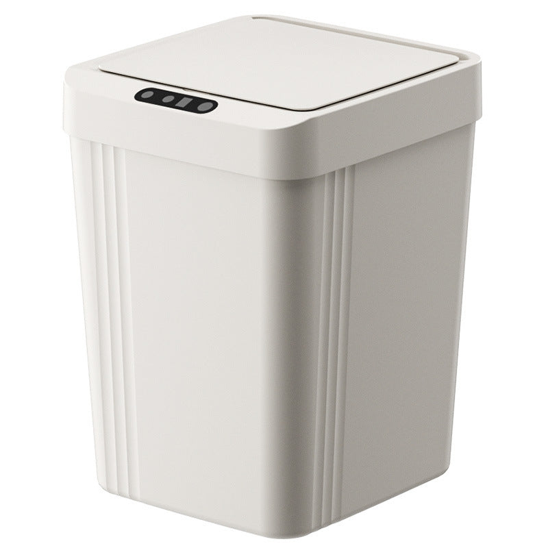 Waterproof Smart Induction Trash Can With Lid