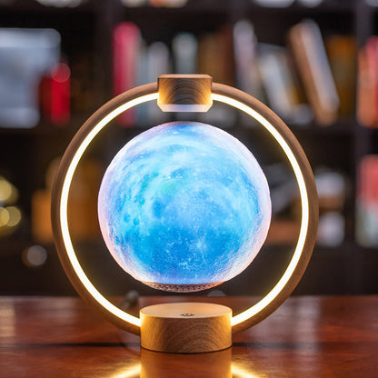 3D Stereo Diy Colorful Glare Bluetooth Moon Light