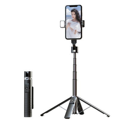 Double Fill Light Quadrupod Mobile Selfie Stick