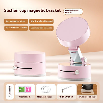 Magnetic Foldable Vacuum Phone Holder