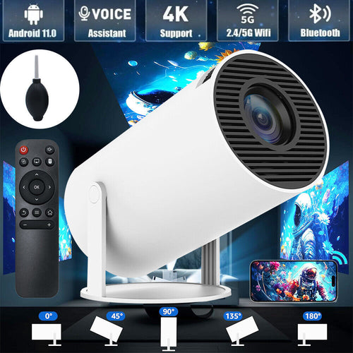 Smart 4K LED WiFi Home Theater Projector