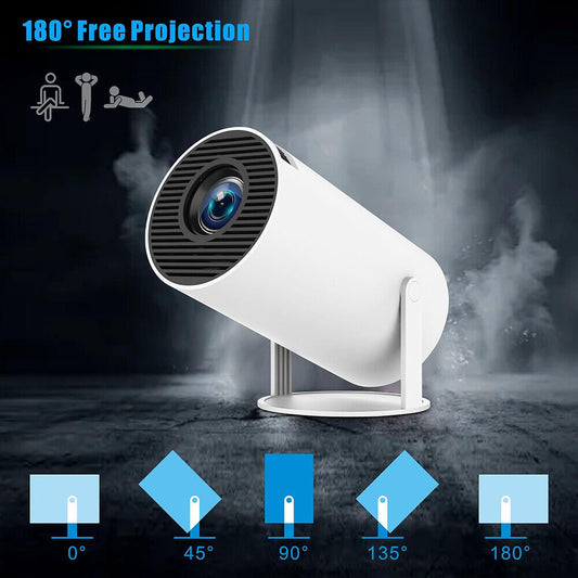 Smart 4K LED WiFi Home Theater Projector