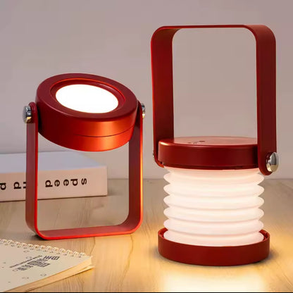 New Creative LED Light Reading Lamp Portable Lantern Lamp Telescopic Folding Led Table Lamp USB Charging