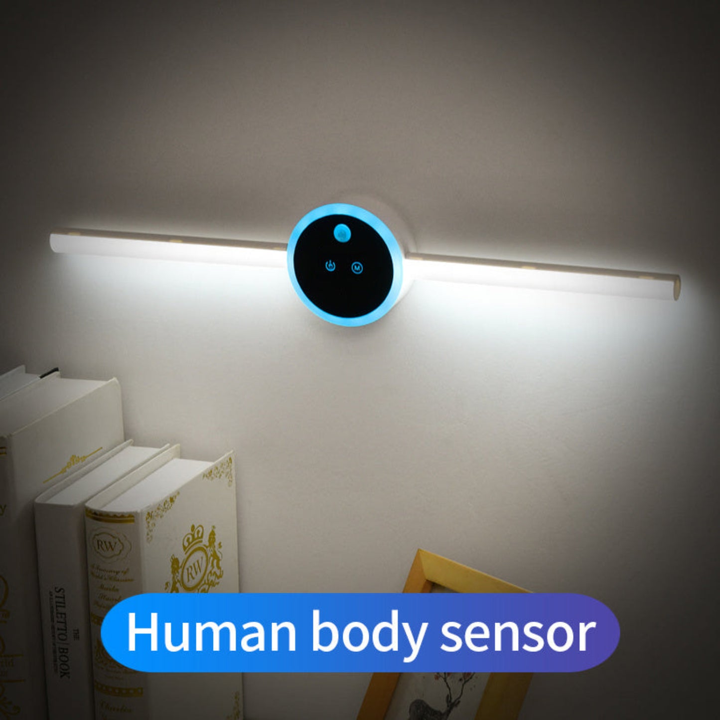 LED Smart Cabinet Body Sensor Clock Light