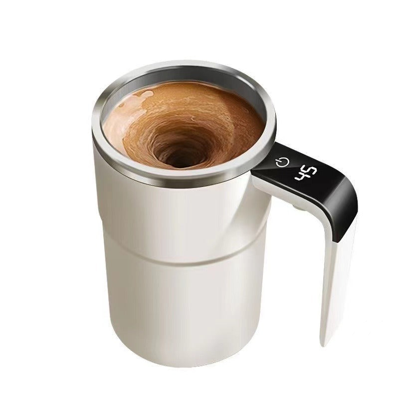 Automatic Coffee LED Display Stirring Cup With Lid
