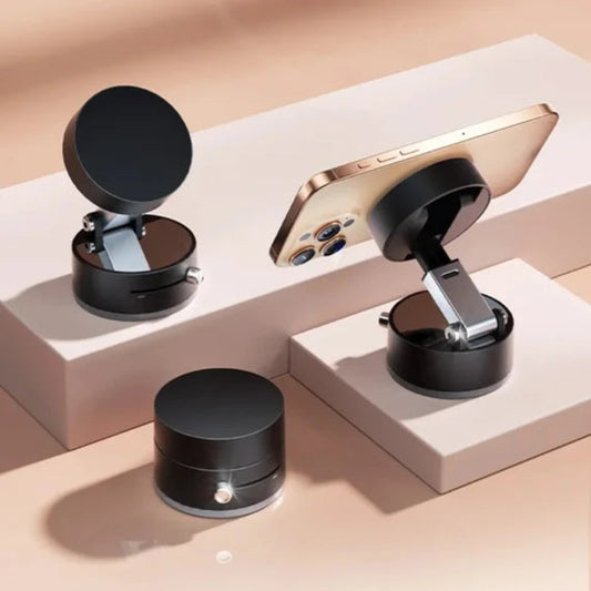 Magnetic Foldable Vacuum Phone Holder
