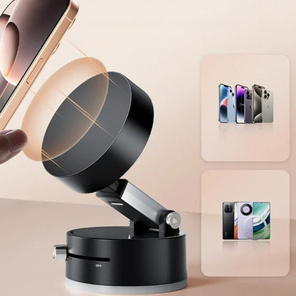 Magnetic Foldable Vacuum Phone Holder