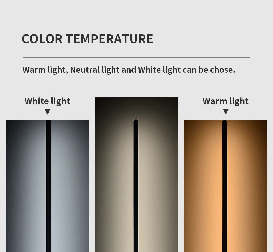 LED Wooden Standing Floor Lamp Modern Simple Design Solid Wood Art Decor Atmosphere light 360° adjustable portable Ambient lamps