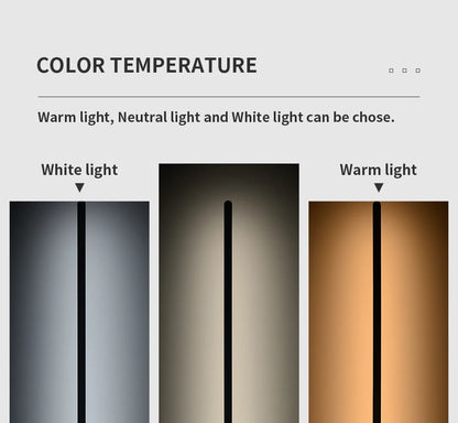 LED Wooden Standing Floor Lamp Modern Simple Design Solid Wood Art Decor Atmosphere light 360° adjustable portable Ambient lamps