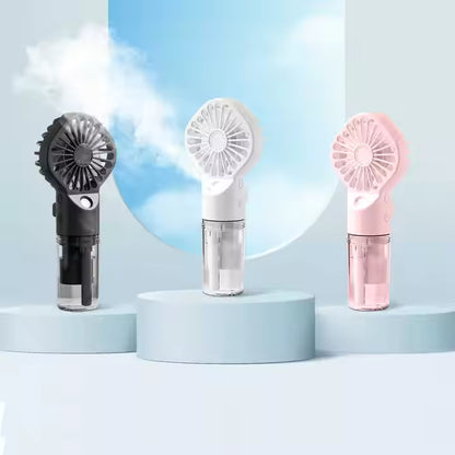 Portable Handheld 4-Speed Water Spray Fan