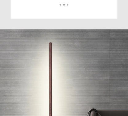 LED Wooden Standing Floor Lamp Modern Simple Design Solid Wood Art Decor Atmosphere light 360° adjustable portable Ambient lamps