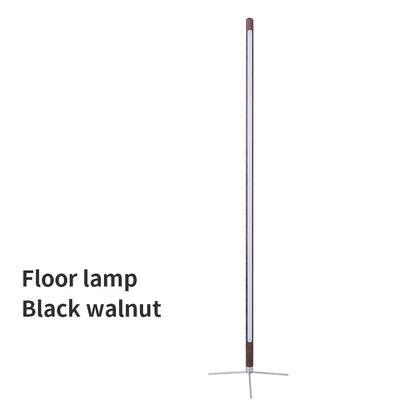 LED Wooden Standing Floor Lamp Modern Simple Design Solid Wood Art Decor Atmosphere light 360° adjustable portable Ambient lamps