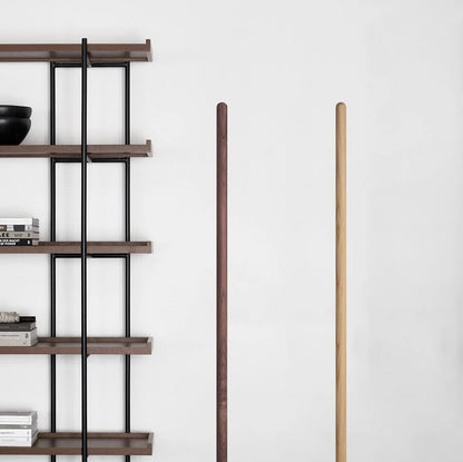 LED Wooden Standing Floor Lamp Modern Simple Design Solid Wood Art Decor Atmosphere light 360° adjustable portable Ambient lamps