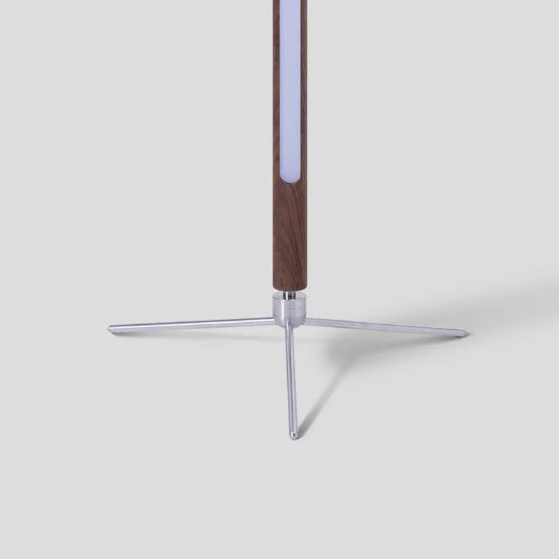 LED Wooden Standing Floor Lamp Modern Simple Design Solid Wood Art Decor Atmosphere light 360° adjustable portable Ambient lamps