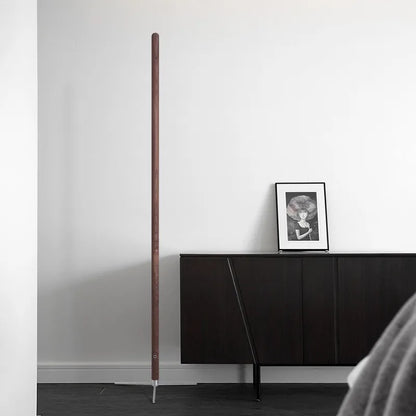 LED Wooden Standing Floor Lamp Modern Simple Design Solid Wood Art Decor Atmosphere light 360° adjustable portable Ambient lamps