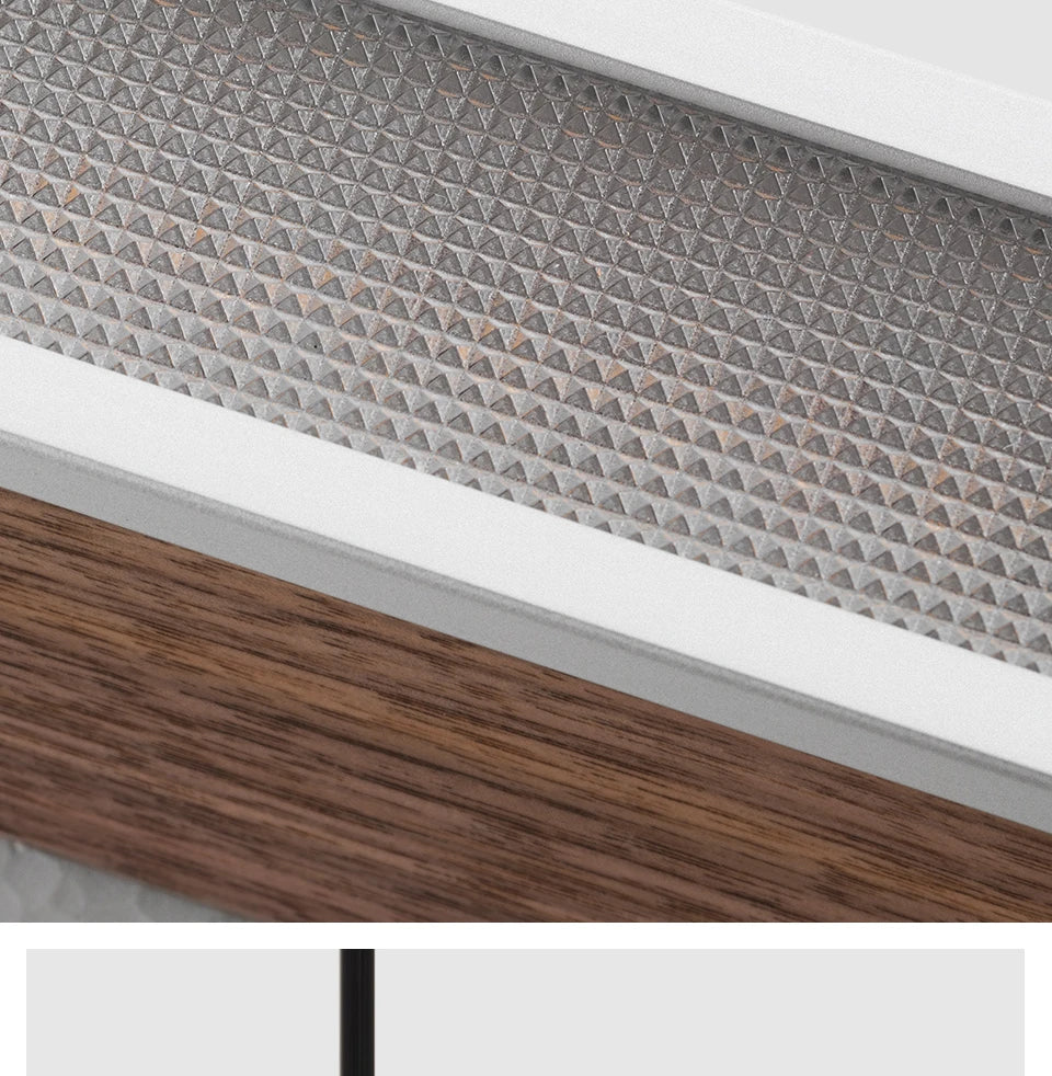 Customized 3m Length Solid Wood LED long Hang Lamp industrial style office bar Kitchen living room Alloy Pendant Light