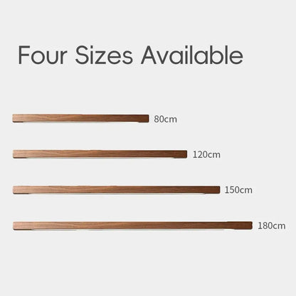 LED Hand Sweep Sensor Pendant Light Black Walnut Wood Modern Hanging Lamps for Dining Living Room Kitchen Office Celling Lamp