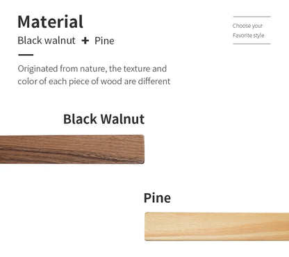 Nordic Wood Pendant Lights LED Modern Hanging Lamps for Dining Living Room Kitchen Office Shop Long Strip Celling Lamp