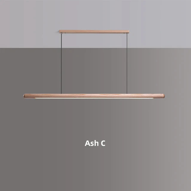Modern Copper Circular Corner Design Pendant Lights Restaurant Office Dining Room Nordic Style Black Walnut LED Pendant Lamps