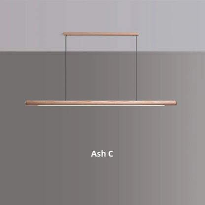 Modern Copper Circular Corner Design Pendant Lights Restaurant Office Dining Room Nordic Style Black Walnut LED Pendant Lamps
