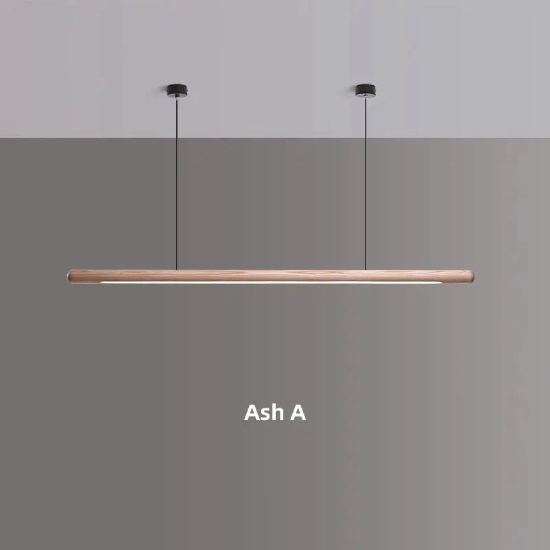 Modern Copper Circular Corner Design Pendant Lights Restaurant Office Dining Room Nordic Style Black Walnut LED Pendant Lamps
