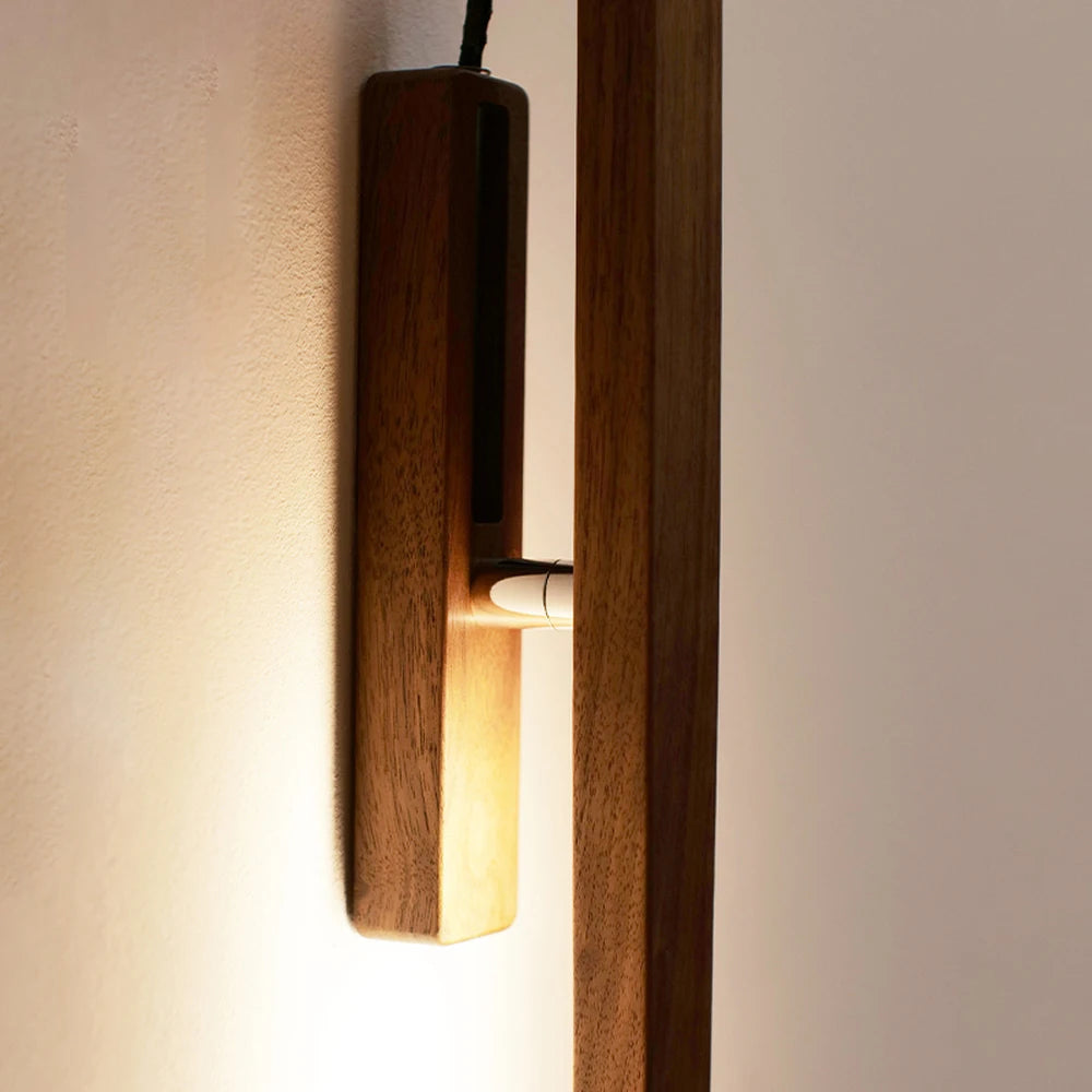 LED Wood Flower Wall Lamp Magnetic Night Light 360° Rotation Rechargeable Room Decoration Wood Flower Atmosphere Wall Lamp