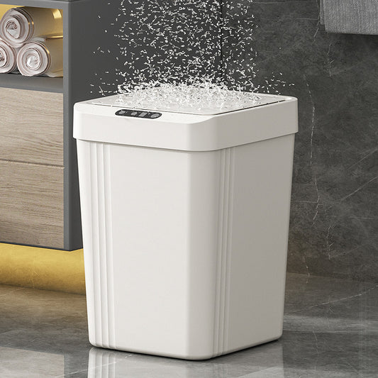 Waterproof Smart Induction Trash Can With Lid