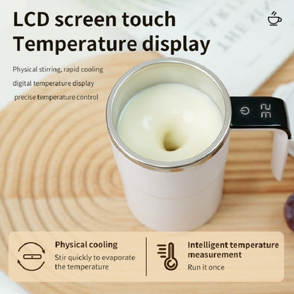 Automatic Coffee LED Display Stirring Cup With Lid
