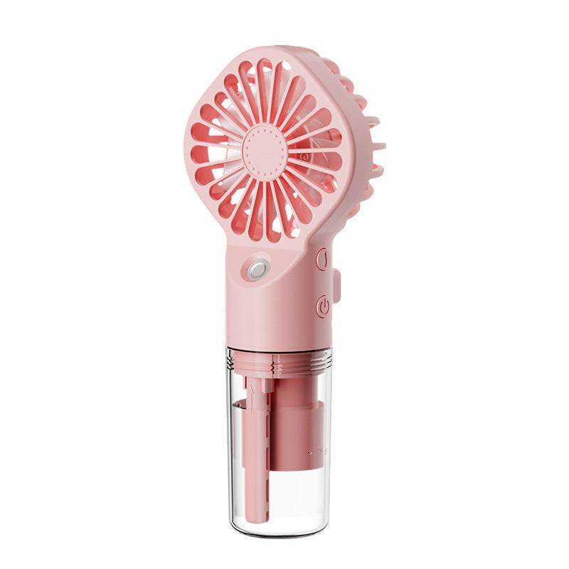 Portable Handheld 4-Speed Water Spray Fan