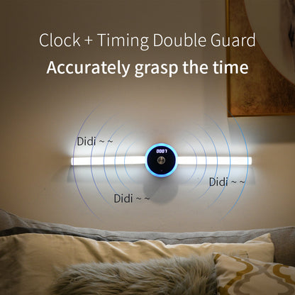 LED Smart Cabinet Body Sensor Clock Light