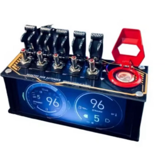 USB Block Hub Docking Station Table Set Up Good Things, Expander to Send Friends Atmosphere Lamp, Desktop Cool Ornaments