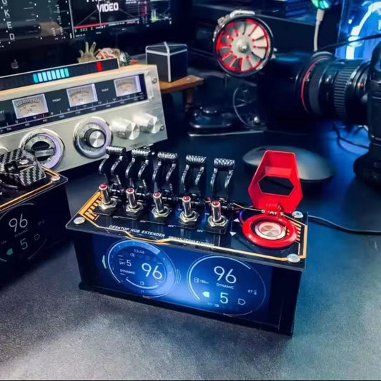 USB Block Hub Docking Station Table Set Up Good Things