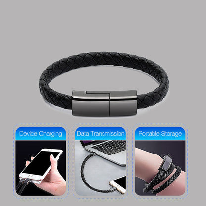 USB Data Charging Bracelet Cord