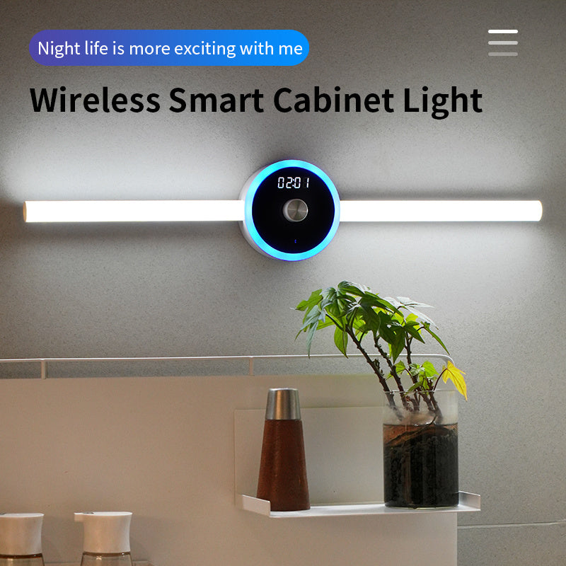 LED Smart Cabinet Body Sensor Clock Light