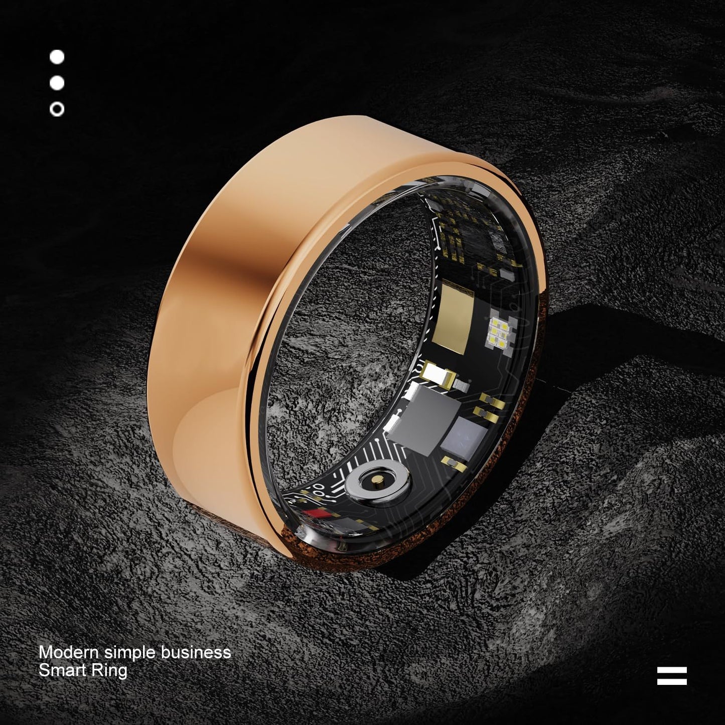 IP68 Waterproof Smart Fitness Health Tracker Ring