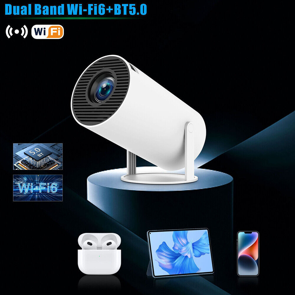 Smart 4K LED WiFi Home Theater Projector