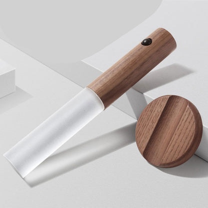USB Wireless Magnetic Wood Night Cabinet Lamp