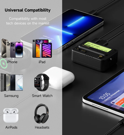 Trozk Beeper Power Bank 10000mAh PD30W with Unique Messaging Feature